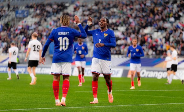 展现首长风仪！队报：热刺双子星特尔、奥多贝尔醒目法国U21