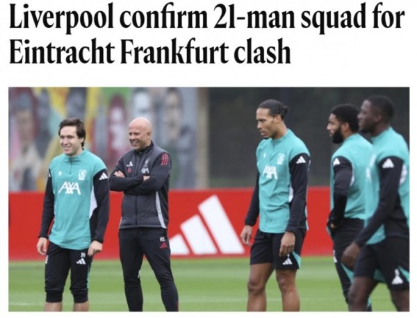 利物浦欧冠名单：维尔茨、伊萨克在列，赫拉芬贝赫因伤缺席