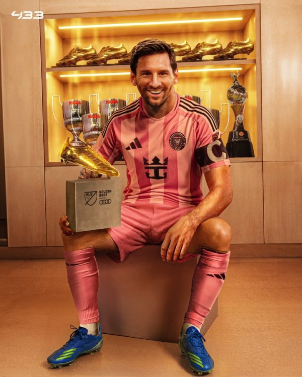 停不下来🤯38岁梅西2025年50场44球+20助攻！生计894球+399助攻