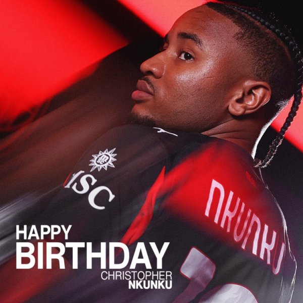 米兰官方祝恩昆库28岁诞辰自在，球员加盟以来出战8场1球1助