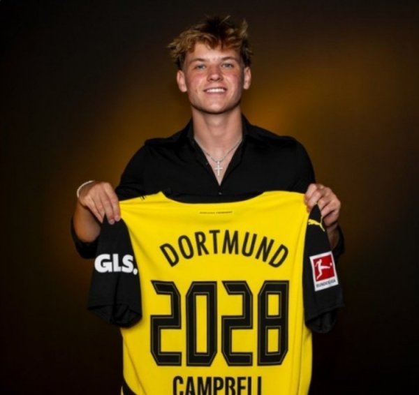 德太空：多特19岁先锋科尔·坎贝尔但愿冬窗离队，多队有意球员