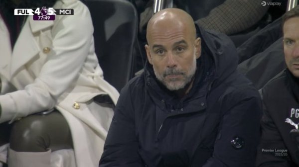 难说念这3分要丢？曼城大好场所被扳到5-4，瓜迪奥拉色彩愣住了